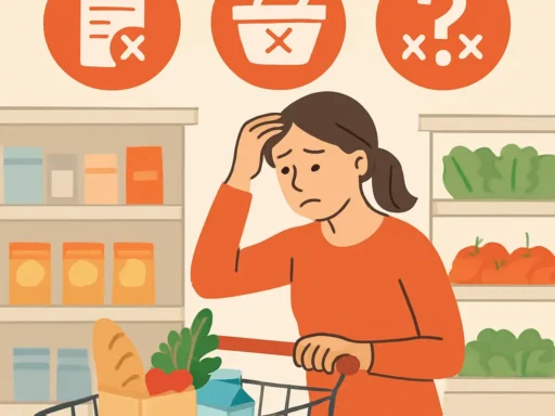 6 fouten die je maakt bij het boodschappen doen