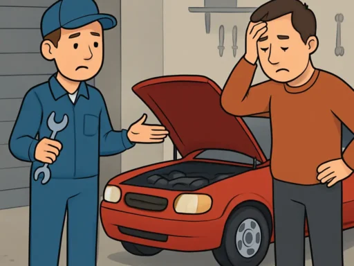 7 dingen die je nooit bij de garagehouder moet laten doen