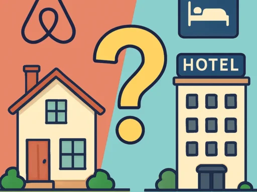 Airbnb vs. hotel: wanneer is welke optie goedkoper?