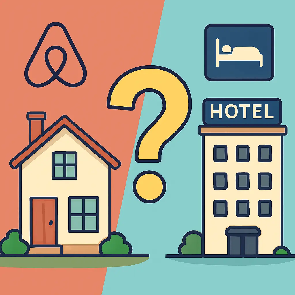 Airbnb vs. hotel: wanneer is welke optie goedkoper?