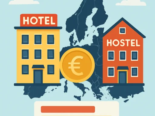Beste budgethotels en -hostels in Europa vergeleken