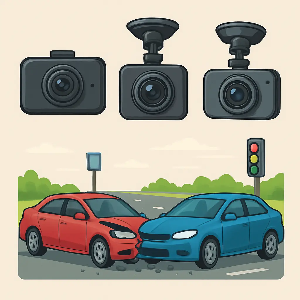 Beste dashcams vergeleken voor bewijs bij ongelukken