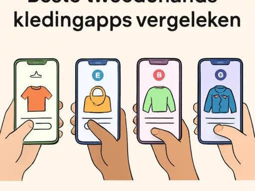 Beste tweedehands kledingapps vergeleken (2026)