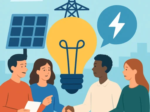 Collectief inkopen van energie: zo werkt het