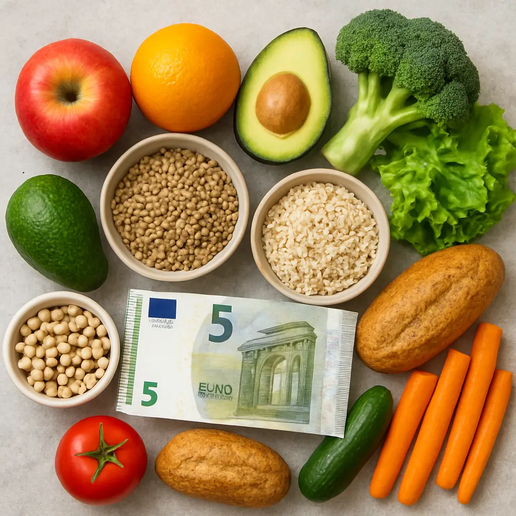 Hoe eet je gezond voor minder dan €5 per dag?
