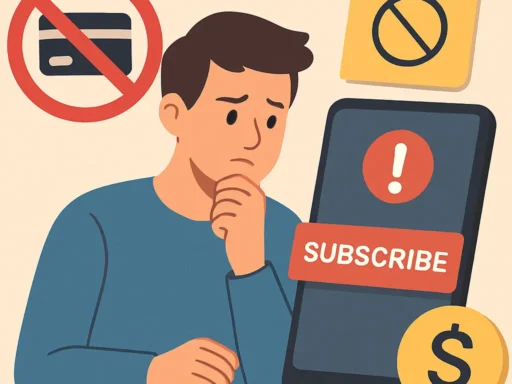Hoe stop je met impulsief abonnementen afsluiten?