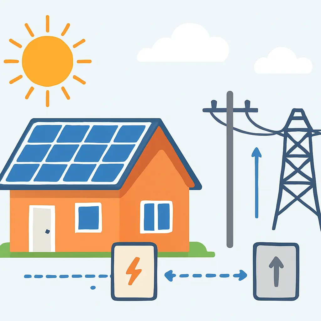 Hoe werkt teruglevering van zonnepanelen precies?