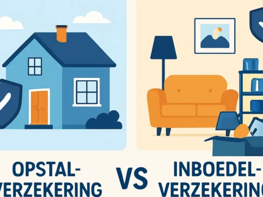Opstalverzekering vs. inboedelverzekering: het verschil