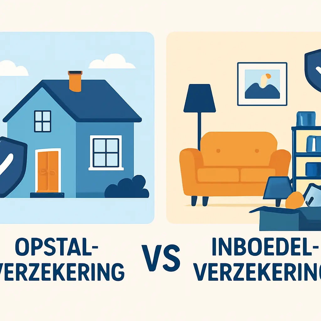 Opstalverzekering vs. inboedelverzekering: het verschil